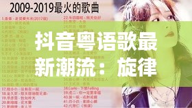 抖音粵語歌最新潮流：旋律中的粵語情懷