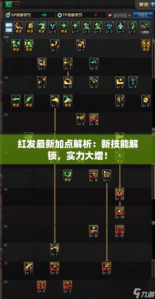 紅發(fā)最新加點(diǎn)解析：新技能解鎖，實(shí)力大增！