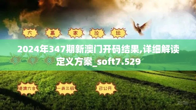 2024年347期新澳門開碼結果,詳細解讀定義方案_soft7.529