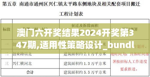 澳門(mén)六開(kāi)獎(jiǎng)結(jié)果2024開(kāi)獎(jiǎng)第347期,適用性策略設(shè)計(jì)_bundle3.744