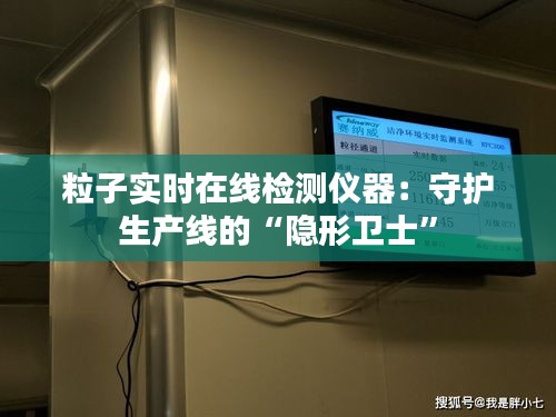 粒子實時在線檢測儀器：守護生產(chǎn)線的“隱形衛(wèi)士”