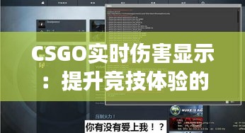 CSGO實(shí)時(shí)傷害顯示：提升競(jìng)技體驗(yàn)的關(guān)鍵功能