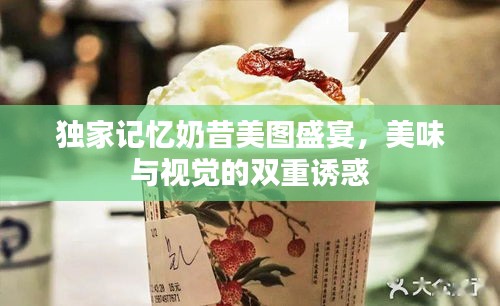 獨(dú)家記憶奶昔美圖盛宴，美味與視覺的雙重誘惑