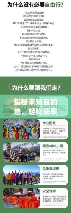 揭秘未知目的地，輕松獲取旅游攻略秘籍