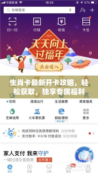 生肖卡最新開卡攻略，輕松獲取，獨享專屬福利特權(quán)！