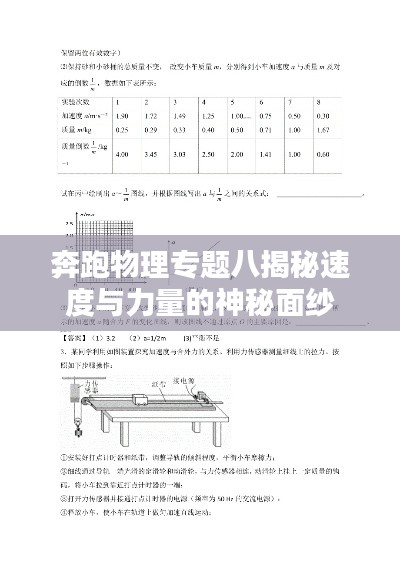 奔跑物理專(zhuān)題八揭秘速度與力量的神秘面紗