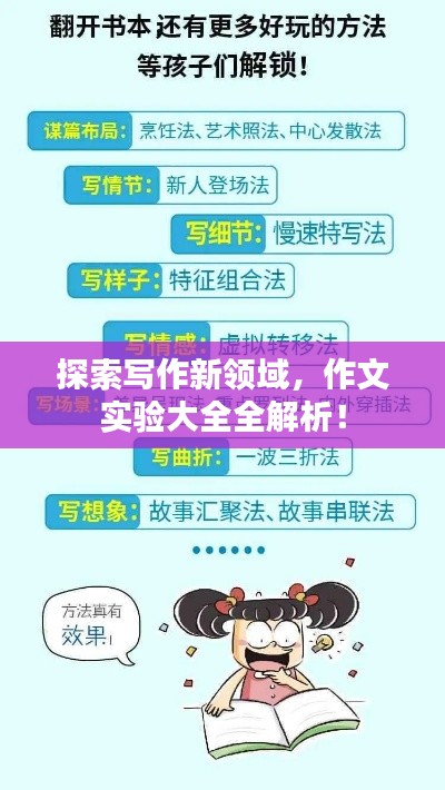 探索寫作新領(lǐng)域，作文實(shí)驗(yàn)大全全解析！