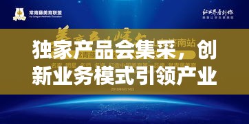 獨家產(chǎn)品會集采，創(chuàng)新業(yè)務模式引領產(chǎn)業(yè)新機遇