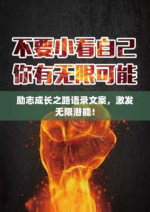 勵志成長之路語錄文案，激發(fā)無限潛能！