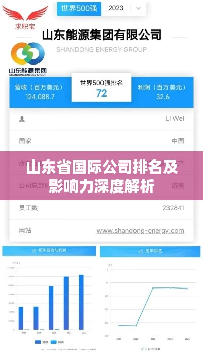 山東省國際公司排名及影響力深度解析